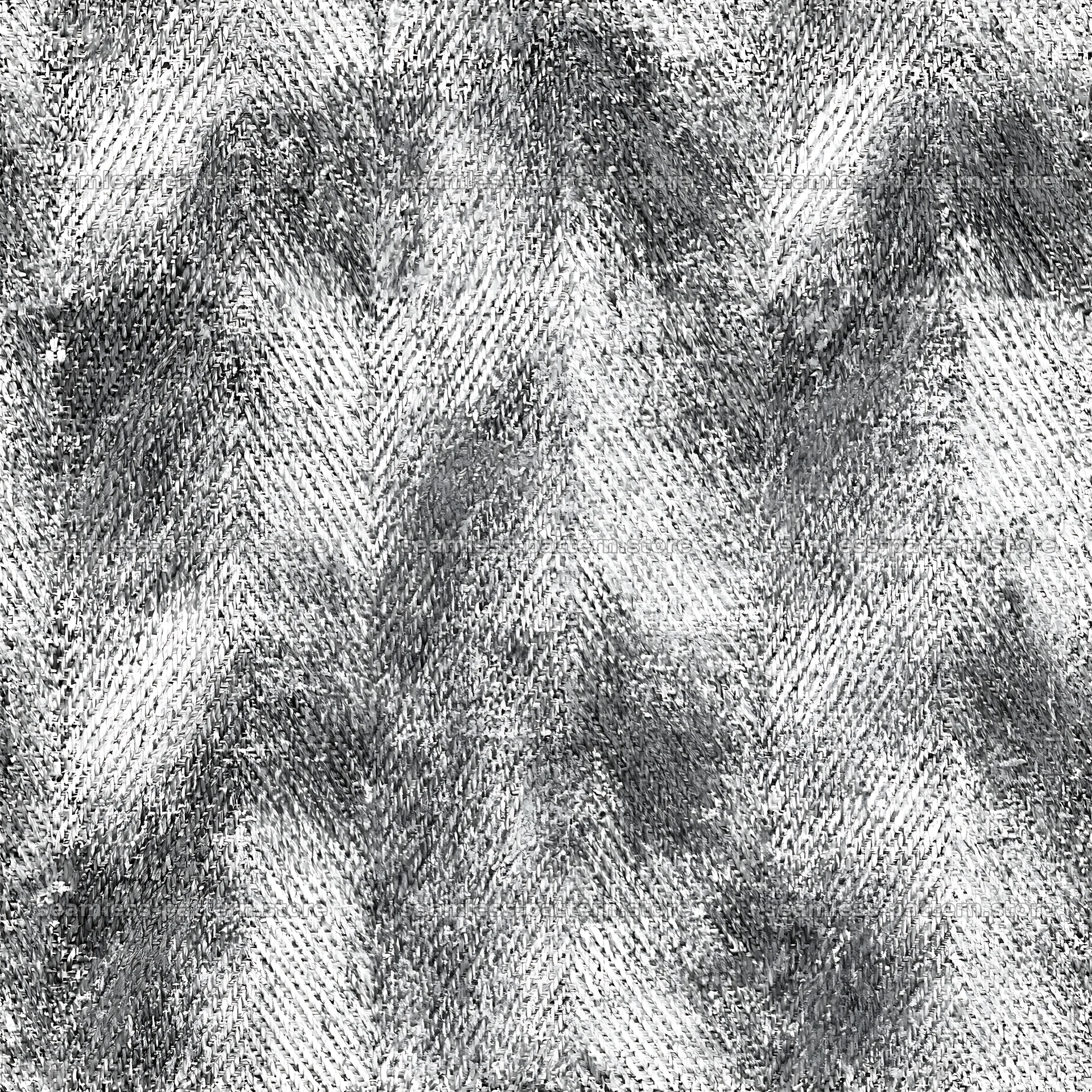 Seamless pattern of denim twill weave texture in monochrome — seamless tileable pattern