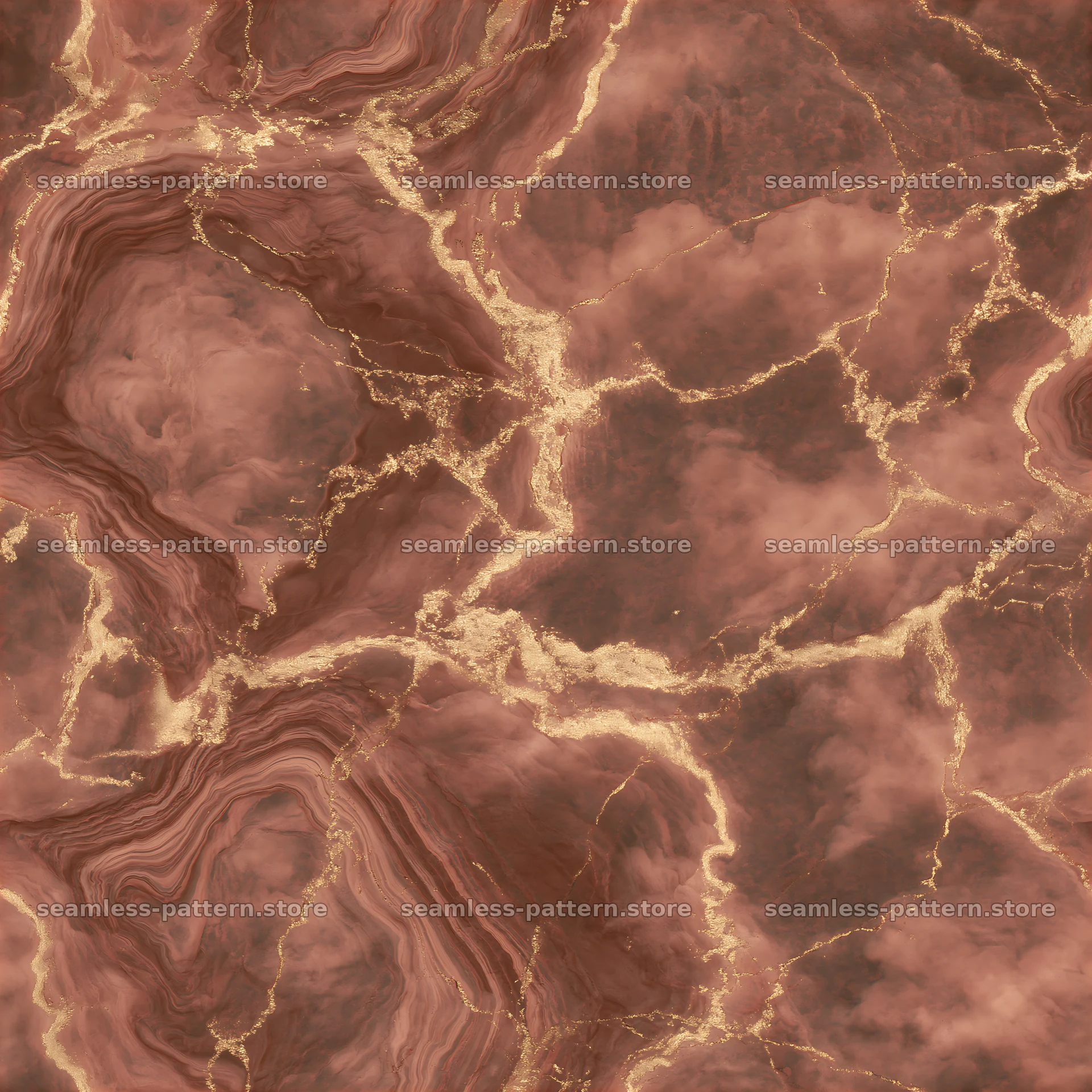 Seamless luxury stone texture with gold veins and rich colors — seamless tileable pattern at 8192x8192