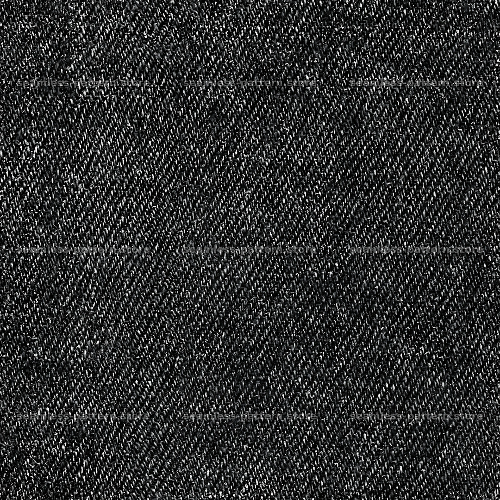 Seamless dark wash denim texture for fabric and wallpaper design — seamless tileable pattern