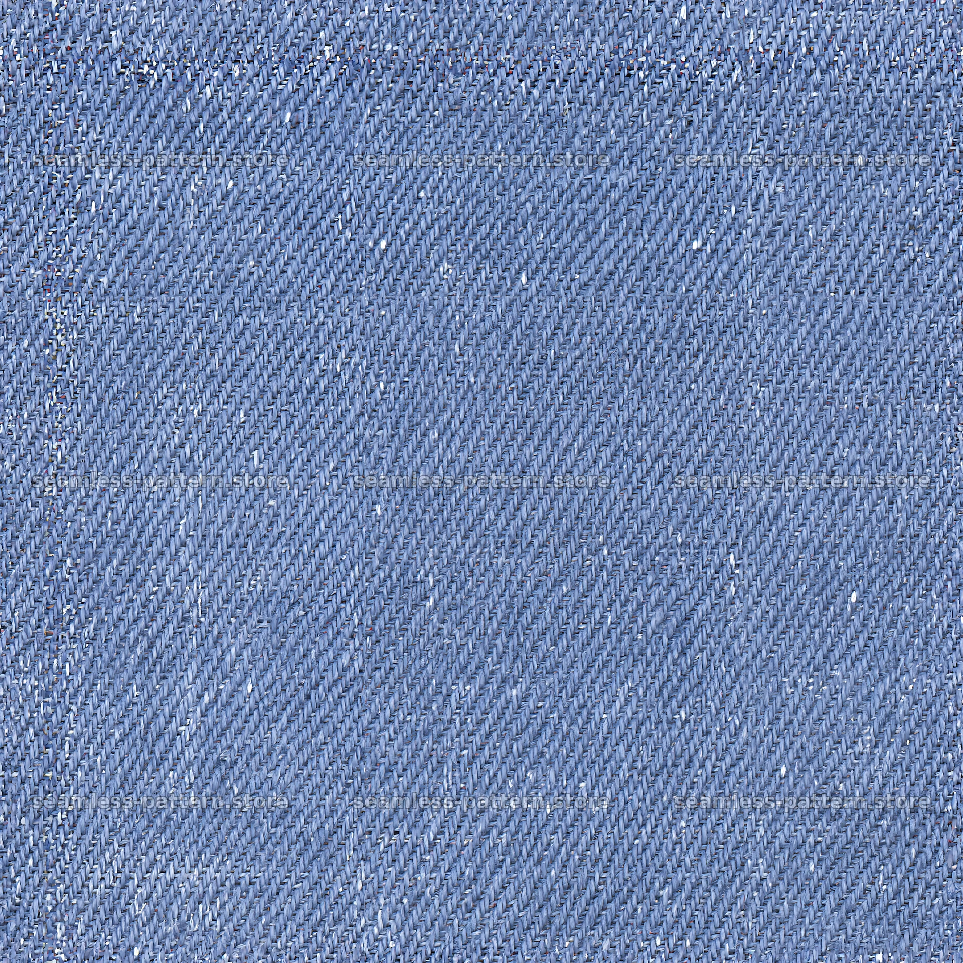 Tileable denim fabric texture in blue color — seamless tileable pattern