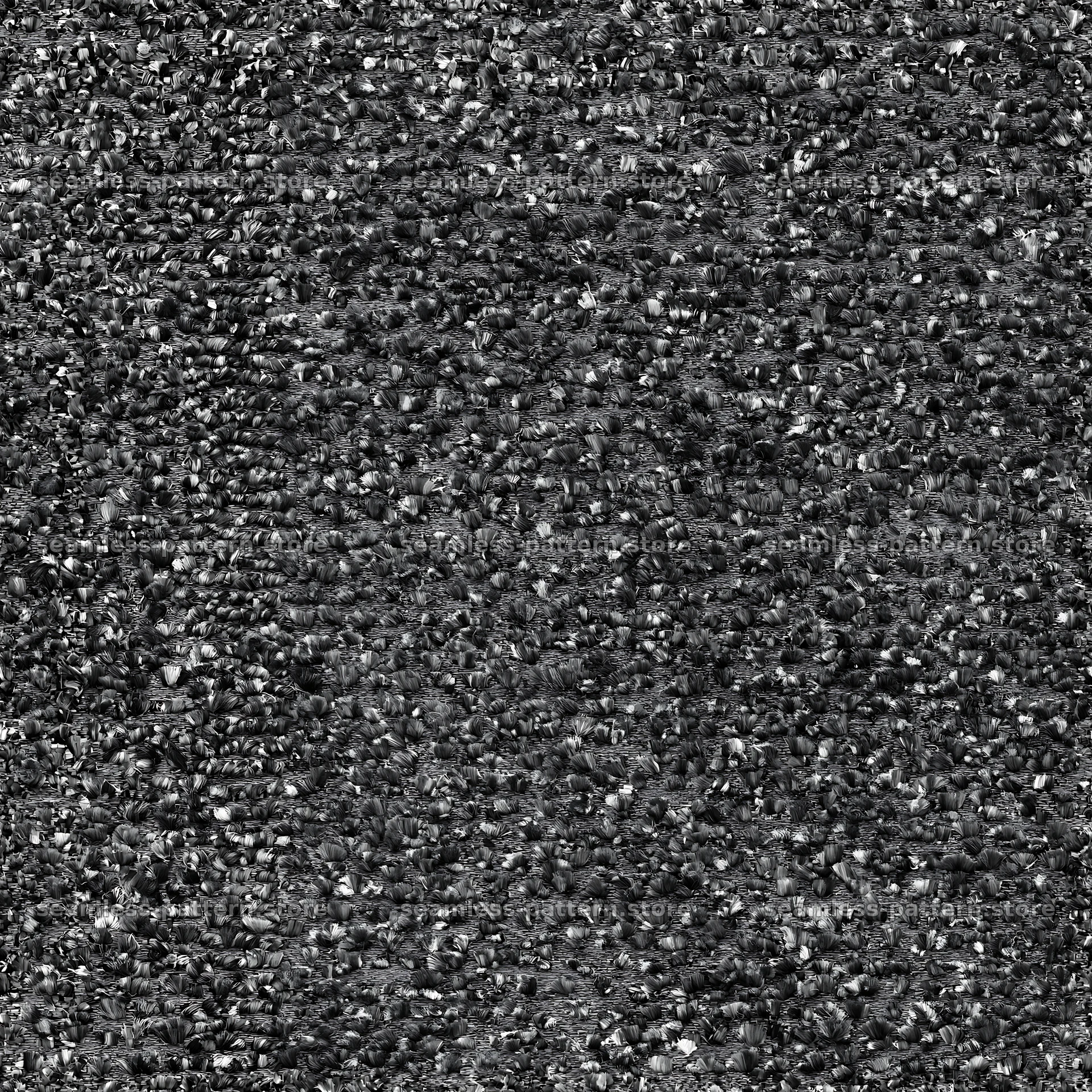 Seamless pattern of denim seam texture in dark tones — seamless tileable pattern