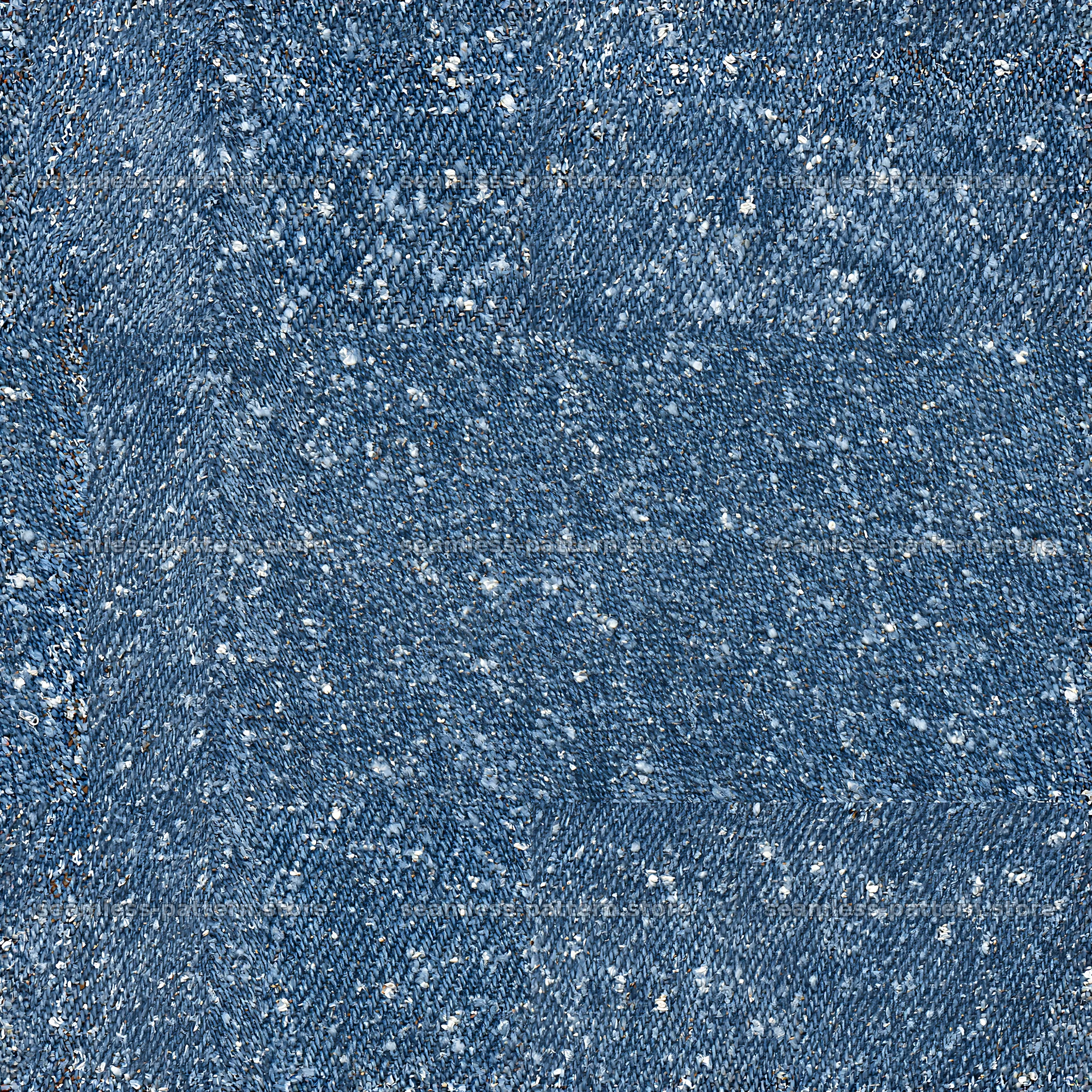 Seamless distressed denim pattern for fabric and wallpaper — seamless tileable pattern