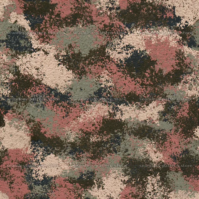 Tileable mottled camouflage pattern in earthy colors for outdoor use — seamless tileable pattern