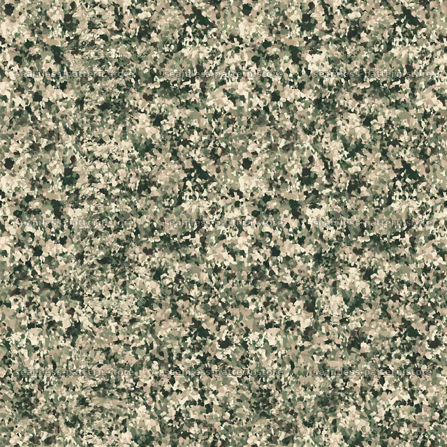 Seamless mottled camouflage pattern with natural green and brown shades — seamless tileable pattern